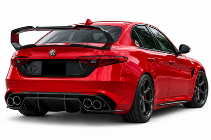 👉ART.10470 Spoiler Cofano look GTA per Alfa Romeo Giulia (grezzo da verniciare)👈