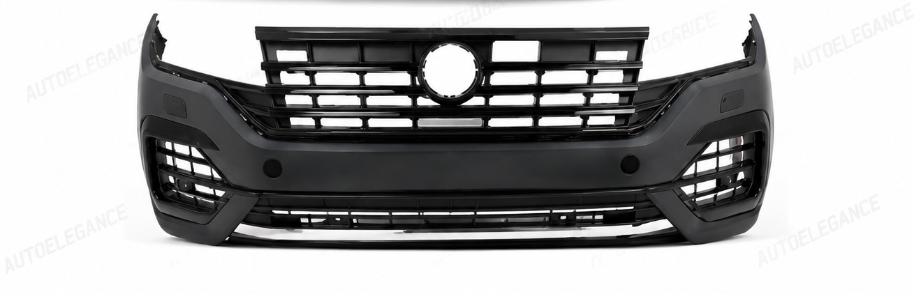 💕PARAURTI ANTERIORE VOLKSWAGEN VW TOUAREG 20- LOOK R LINE💕