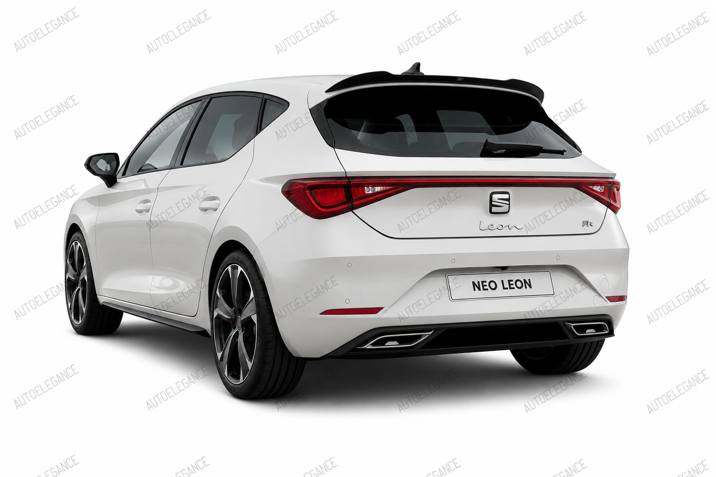 💕ART.10173 SPOILER Seat Leon FR MK4 / Cupra Leon Mk1  (2020-) NERO  LUCIDO💕