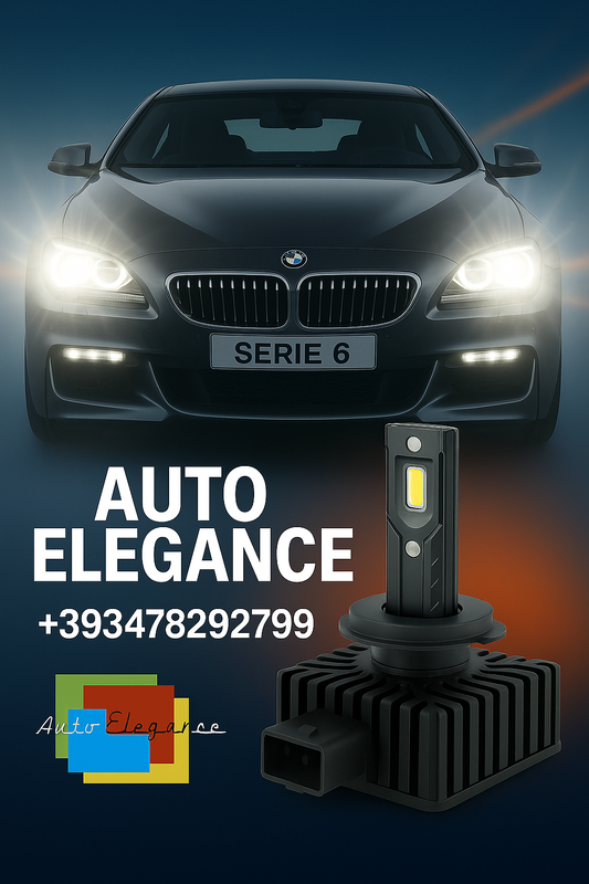 💕KIT FULL LED D1S DA BI-XENON A BI-LED SPECIFICO BMW SERIE 6 F12 F13💕