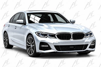 💕ART.10001 Splitter BMW 3 G20 2019+ - M Pack Nero lucido 💕