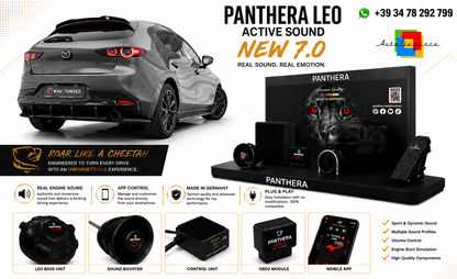 💕ART.2672 PANTHERA Soundsystem Booster 7.0-Mazda 3 Mk4💕