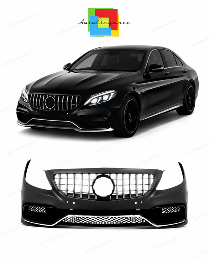 💕 PARAURTI ANTERIORE MERCEDES CLASSE CLS W218 15-17 LOOK AMG PDC💕