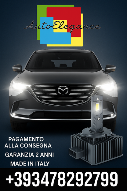 COPPIA LAMPADE D2S LED DA XENON A LED PER Mazda CX-9