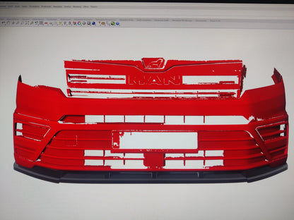 ✌️😎SOTTOPARAURTI ANTERIORE ADATTO PER VW CRAFTER II 2016- ABS 😎✌️