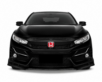 💫ART.10412 PARAURTI ANTERIORE PER HONDA CIVIC X HATCHBACK 16-21💫