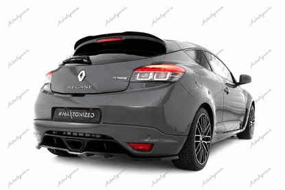 🔥ART.9834 SPLITTER POSTERIORE (CON BARRE VERTICALI) PER RENAULT MEGANE RS Mk3🔥