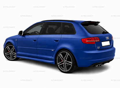 SIDE SKIRTS FOR AUDI A3 8P 3 DOORS UNDER DOOR SPOILER ABS 0035