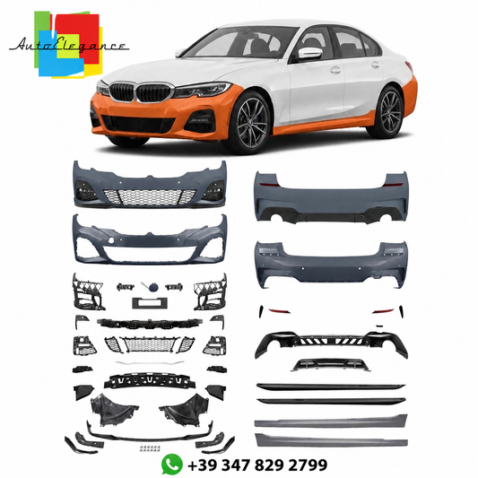 👉 Set Bodykit M-Tech con Luce Ambientale per BMW Serie 3 (G20) 2019-2022 👈