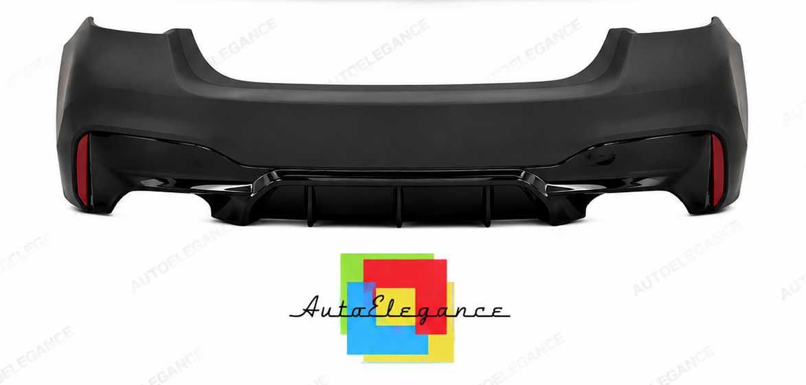 💕PARAURTI POSTERIORE BMW G30 LCI 20-23 LOOK M5 DOPPIA USCITA💕