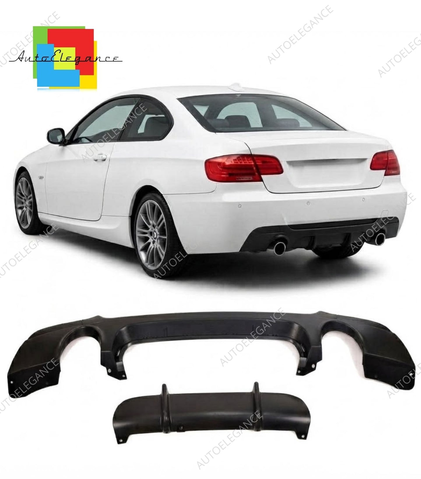 👉Diffusore posteriore stile 335 adatto per BMW Serie 3 E92 E93 2006-2013👈