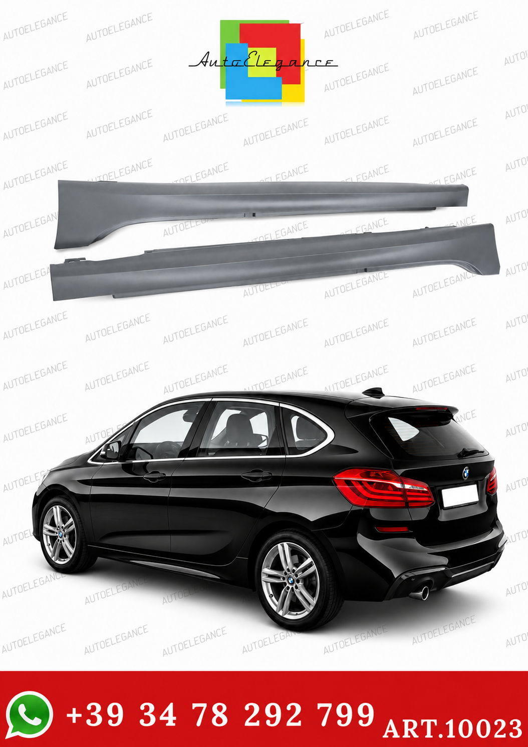 0892🌜BMW 3 SERIES F30 F31 SPLITTER UNDER SIDE SKIRTS SIDE SILLS ABS🌜 