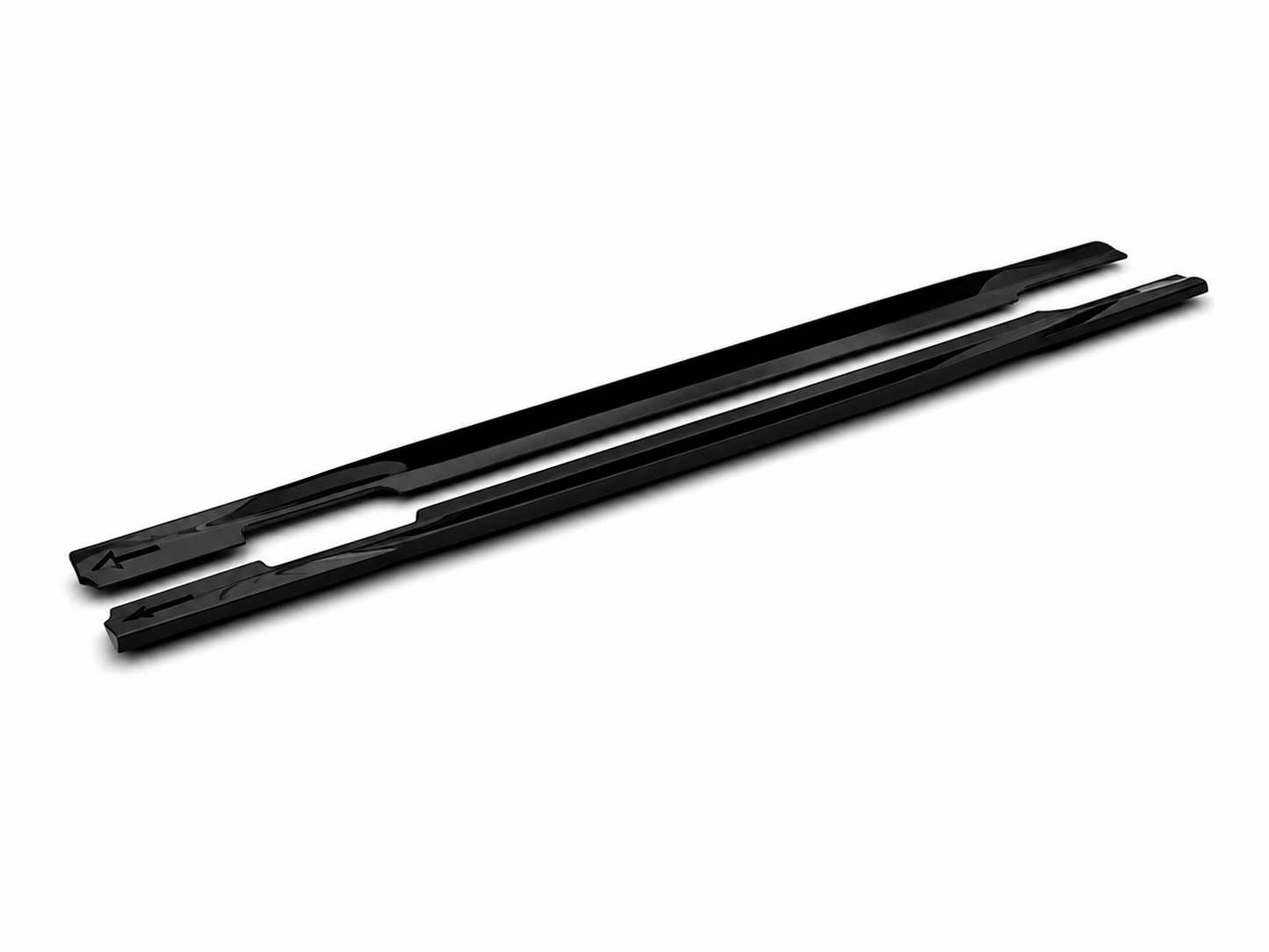 💕  Sotto minigonne  adatto per Audi S5/A5 S Line Sportback F5 FL nero lucido 💕