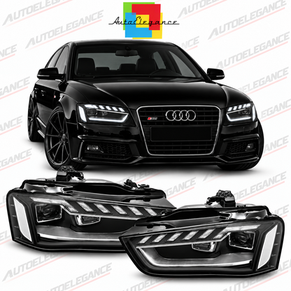 💕ART.10634 FARI  ANTERIORI ADATTO  PER AUDI A4 B8 12-15💕