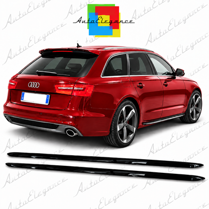 💕ART.0475 Minigonne nero lucido adatto per    A6  LOOK SLINE💕