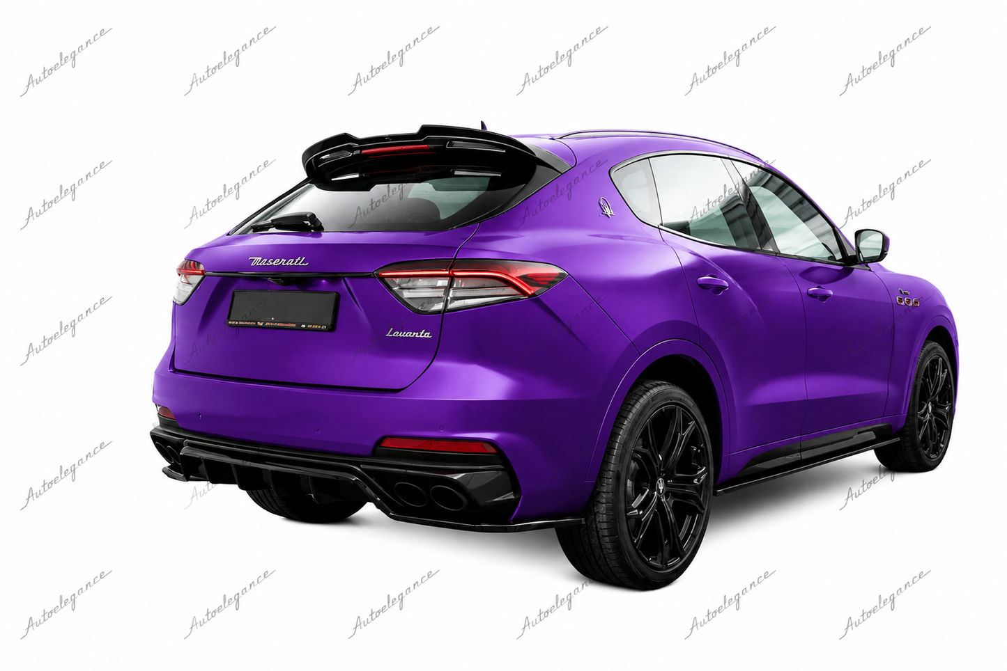 🔥ART.9828 SPLITTER POSTERIORE CON BARRE VERTICALI MASERATI LEVANTE TROFEO Mk1🔥