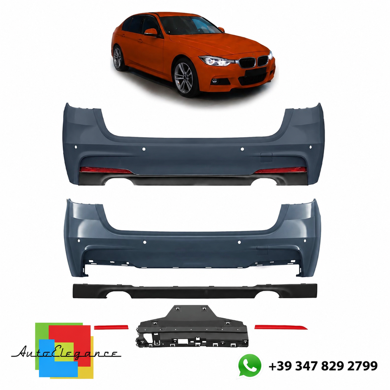 SPLITTER SUITABLE FOR VW GOLF 8 GTI GTD RLINE LOOK GLOSSY BLACK SPORTY DESIGN 