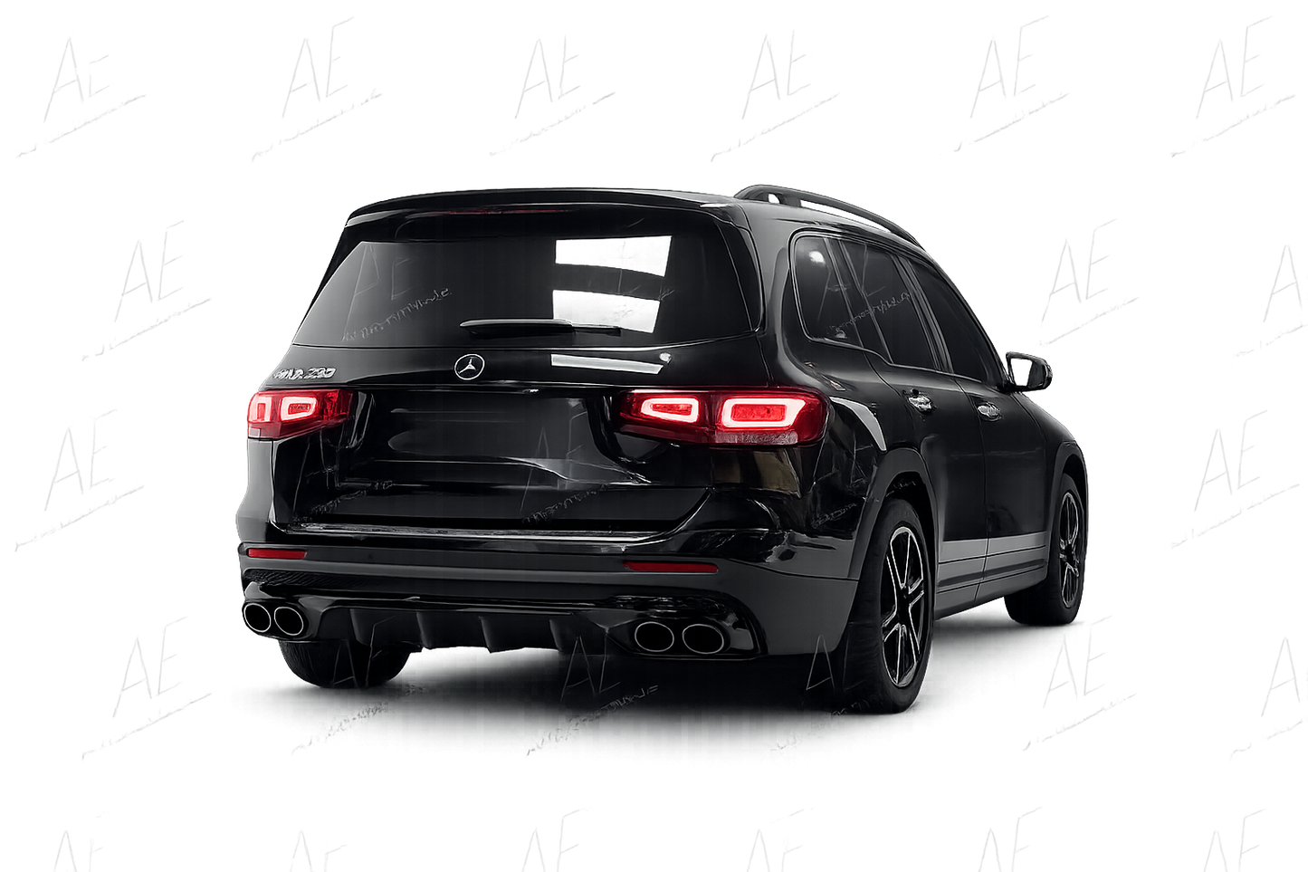 💕ART.10185 DIFFUSORI Mercedes X247 GLB 2020+ Look AMG 45 NERO 💕