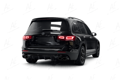 💕ART.10185 DIFFUSORI Mercedes X247 GLB 2020+ Look AMG 45 NERO 💕