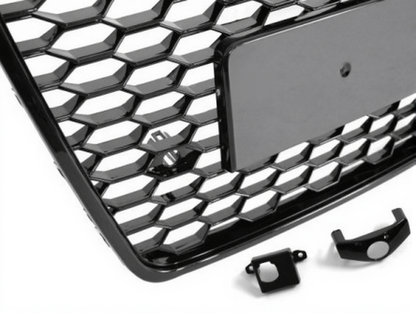 💫ART.4769 Griglia Sportiva Nero Lucido per AUDI A7 C7 4G 14-18💫