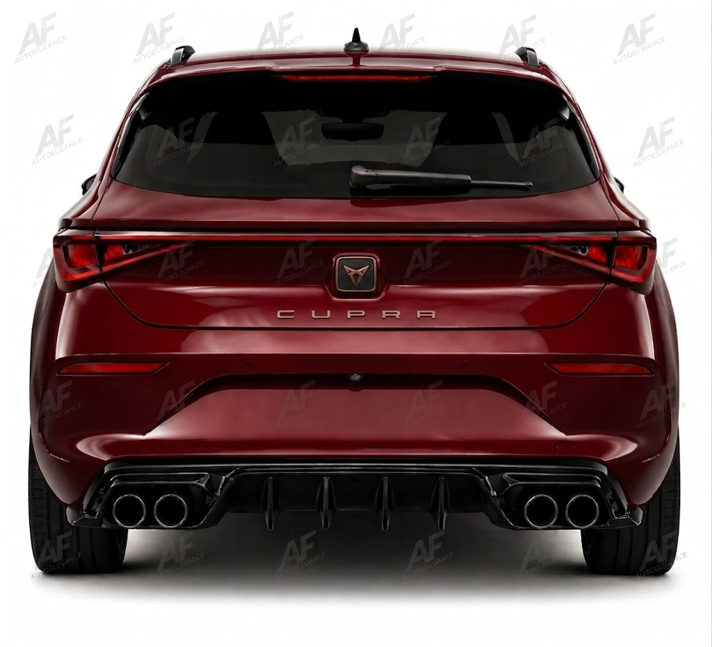 💕ART. 1437+ART.2020 FLAPS+DIFFUSORI CUPRA FORMENTOR /LEON  20+ NERO LUCIDO💕
