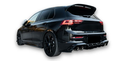 💫ART.2421 DIFFUSORE ADATTO PER VOLKSWAGEN GOLF MK8 R 2017-2020💫