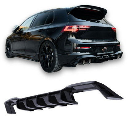 2421 ⭐Diffusore adatto per Volkswagen Golf Mk8 R (2020-2024)⭐