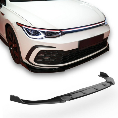 2414⭐Splitter anteriore adatto per Volkswagen Golf Mk8 GTI GTE GTD R-Line 20-24⭐