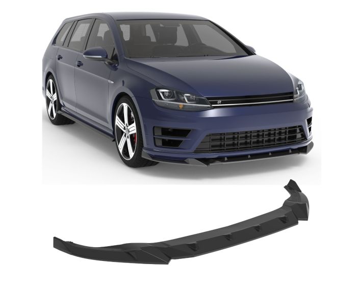 💫ART.2406 SPLITTER ADATTO PER VOLKSWAGEN GOLF MK7 R 2013-2016💫