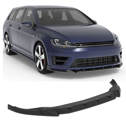 2406⭐Splitter anteriore adatto per Volkswagen Golf Mk7 R & R-Line (Mk7) 13–16⭐