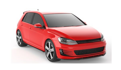 💫ART.2403 SPLITTER ADATTO PER VOLKSWAGEN GOLF 7 GTI 2013-2016💫