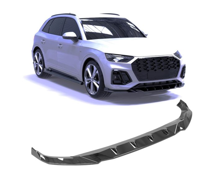 💫ART.2340 SPLITTER PER AUDI SQ5 Q5 S-LINE SUV SPORTBACK MK2 FACELIFT 20 - 24💫