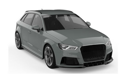 💫ART.2334 SPLITTER ADATTO PER RS3 8V SPORTBACK 2015 - 2016💫
