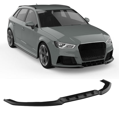 2334 ⭐Splitter anteriore adatto per Audi RS3 8V Sportback (2015–2016)⭐