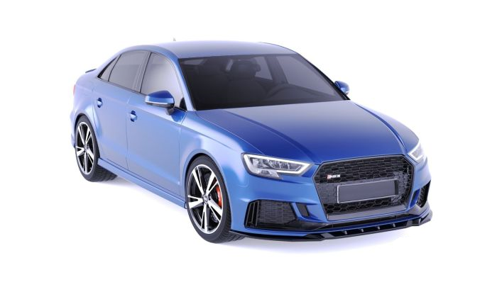 💫ART.2339 SPLITTER ADATTO PER RS3 8V SPORTBACK FACLIFT 2017 - 2020💫