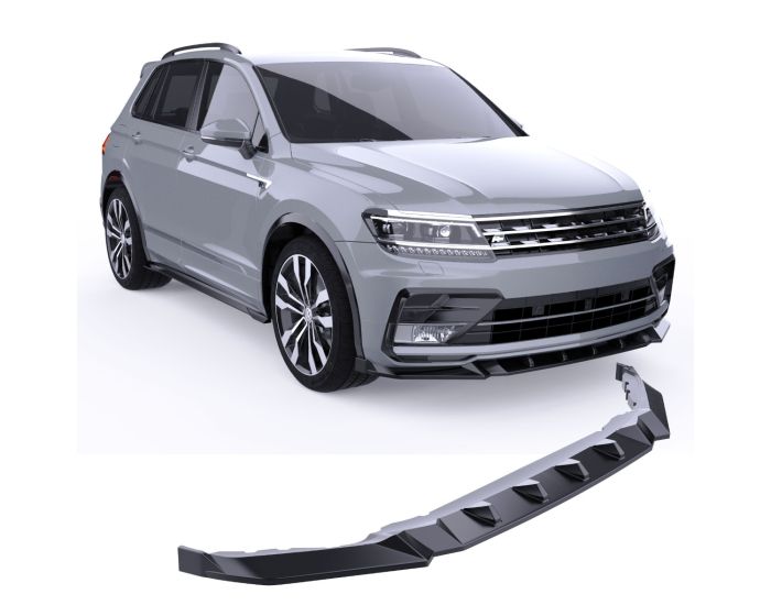 💫ART.2422 SPLITTER ADATTO PER VOLKSWAGEN TIGUAN MK2 R-LINE 2015-2020💫