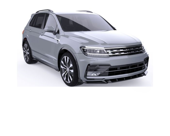 💫ART.2422 SPLITTER ADATTO PER VOLKSWAGEN TIGUAN MK2 R-LINE 2015-2020💫
