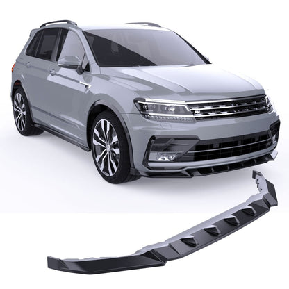 2422⭐Splitter anteriore adatto per Volkswagen Tiguan Mk2 R‑Line (2015–2020)⭐