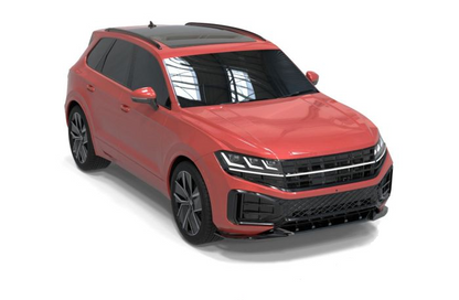 💫ART.2436 SPLITTER ADATTO PER VOLKSWAGEN TOUAREG MK3 FACELIFT R-LINE 2024+💫