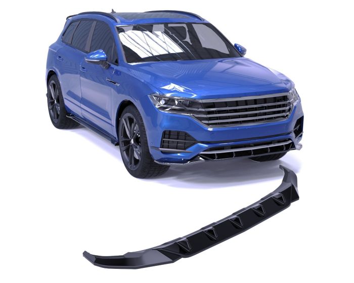 💫ART.2432 SPLITTER ADATTO PER VOLKSWAGEN TOUAREG R-LINE MK3 2018-2023💫
