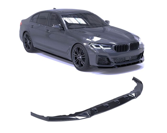 💫ART.2348 SPLITTER ADATTO PER BMW 5 SERIES G30 FACELIFT M-PACK 2020-2023💫