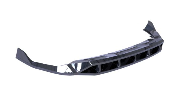 💫ART.4605 Splitter adatto per Audi SQ8 Mk1 (2019-2023)💫