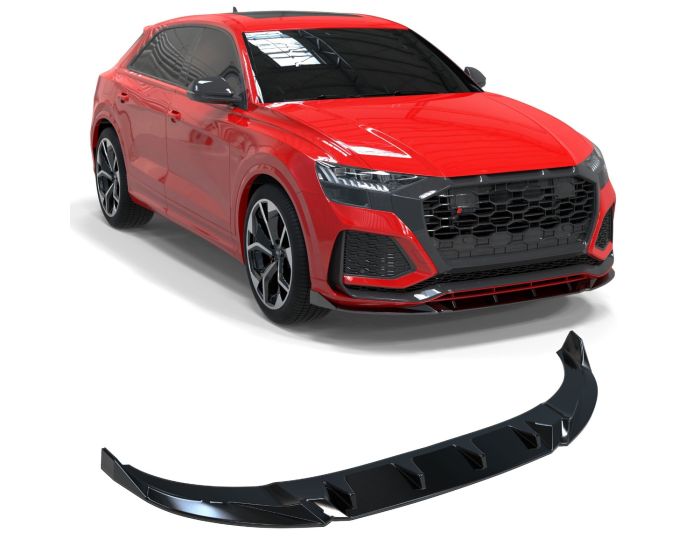💫ART.4602 Front Splitter adatto per Audi RSQ8 (2020-2024)💫