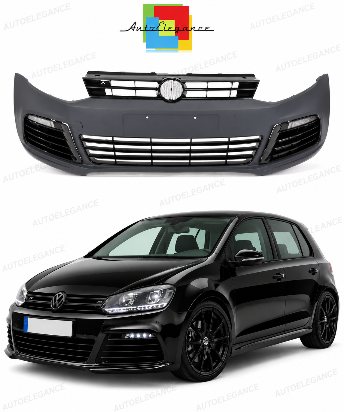 👉Paraurti Anteriore  per VW Polo V (6R, 6C) (2009-2017)👈