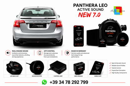 💕 ART.2672 PANTHERA Soundsystem Booster 7.0 -Volvo S60 Mk2💕
