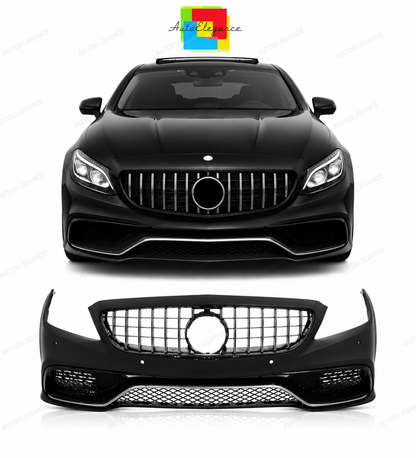 💕PARAURTI ANTERIORE MERCEDES CLASSE CLS W218 11-14 LOOK AMG PDC💕