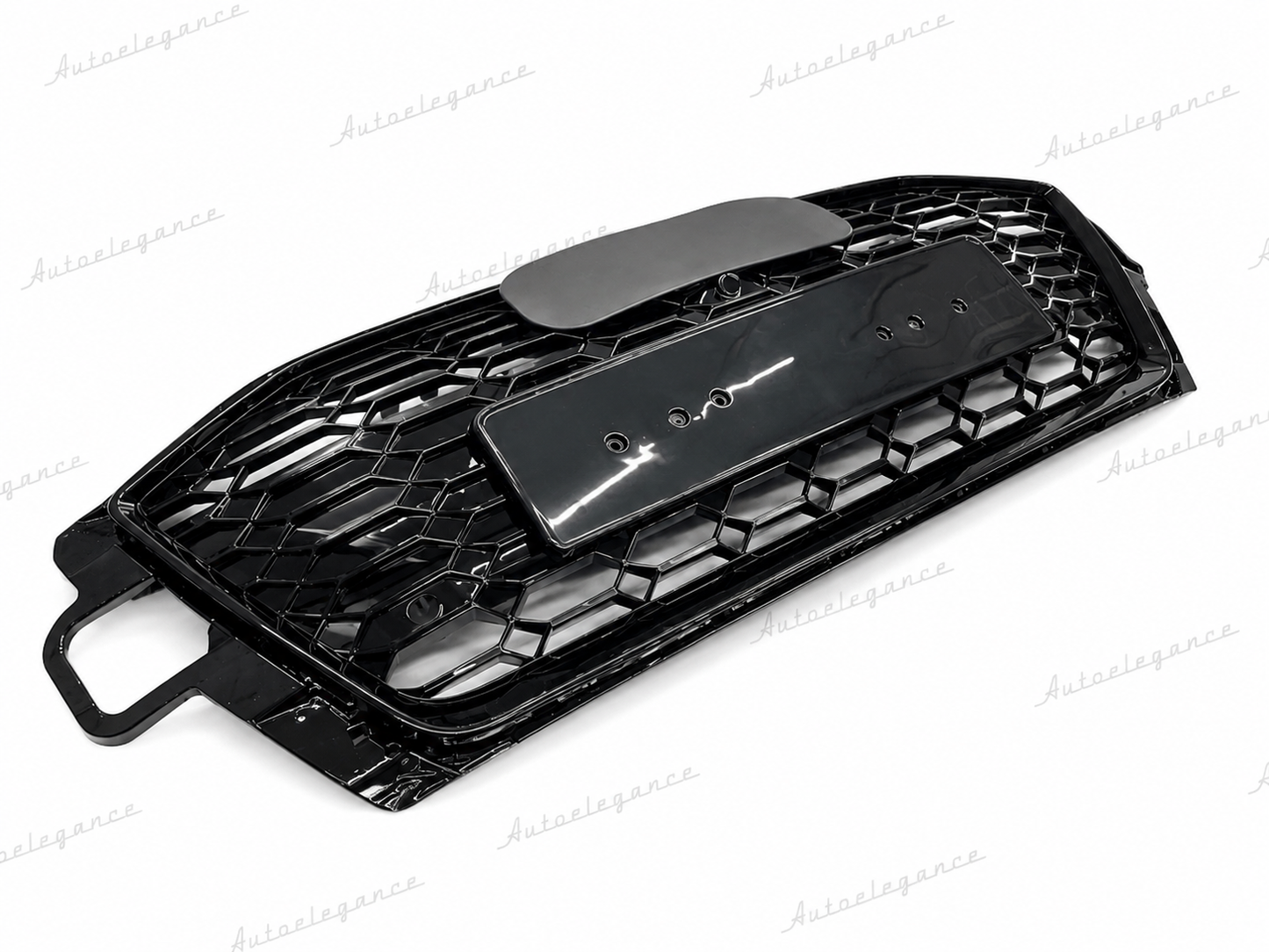 🔥ART.1779 GRIGLIA ADATTO PER  AUDI A4 B9 2020+ LOOK RS4 NERO LUCIDO🔥