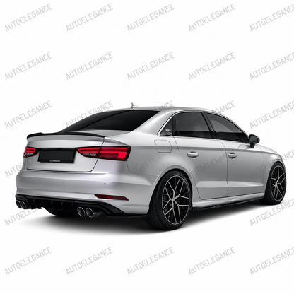 💫ART.10232 Diffusore Posteriore per AUDI A3 Sedan 8V Facelift 2016-2020💫