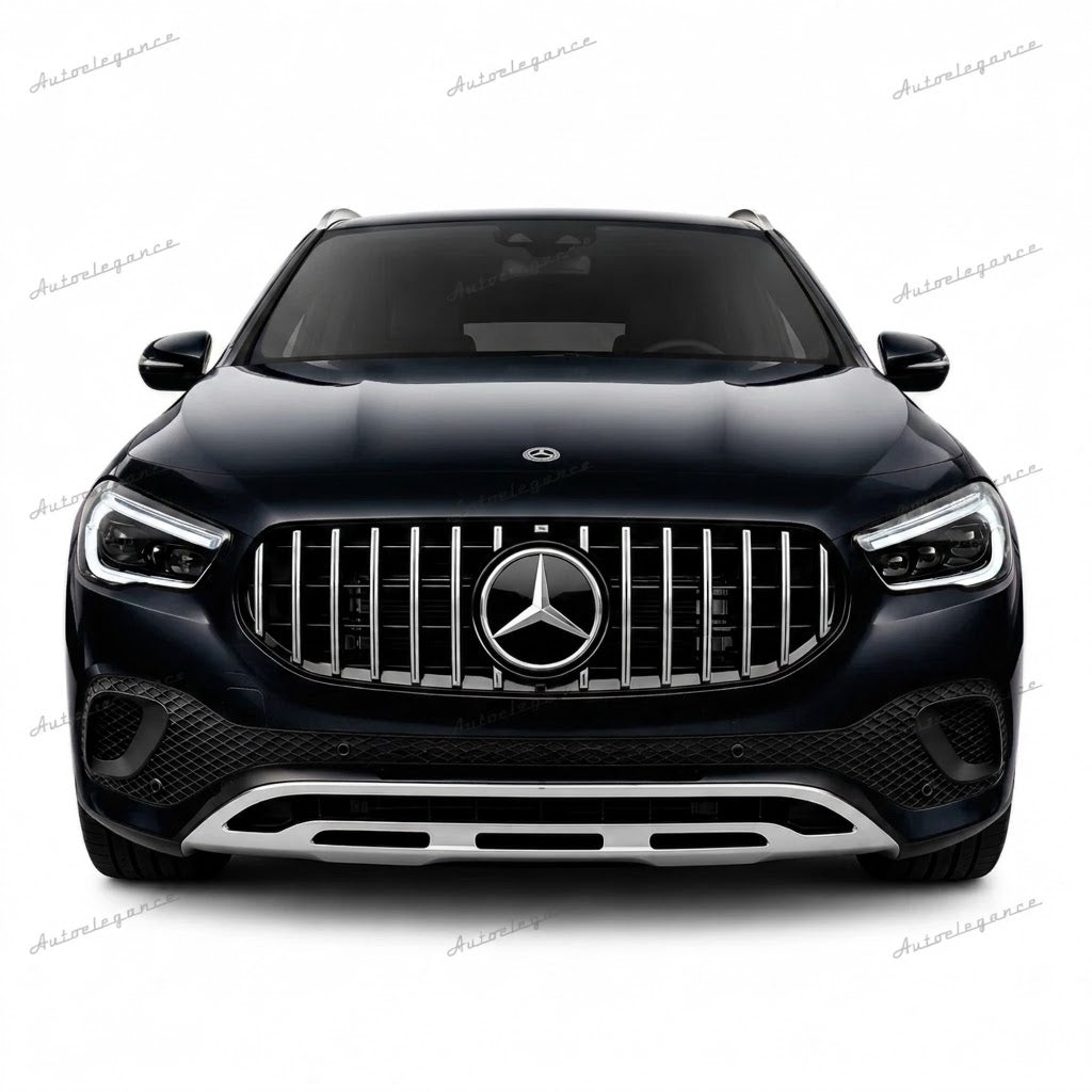 🔥ART.0450 GRIGLIA PER MERCEDES GLA H247 2020-2023 STANDARD LOOK GT CROMATA🔥