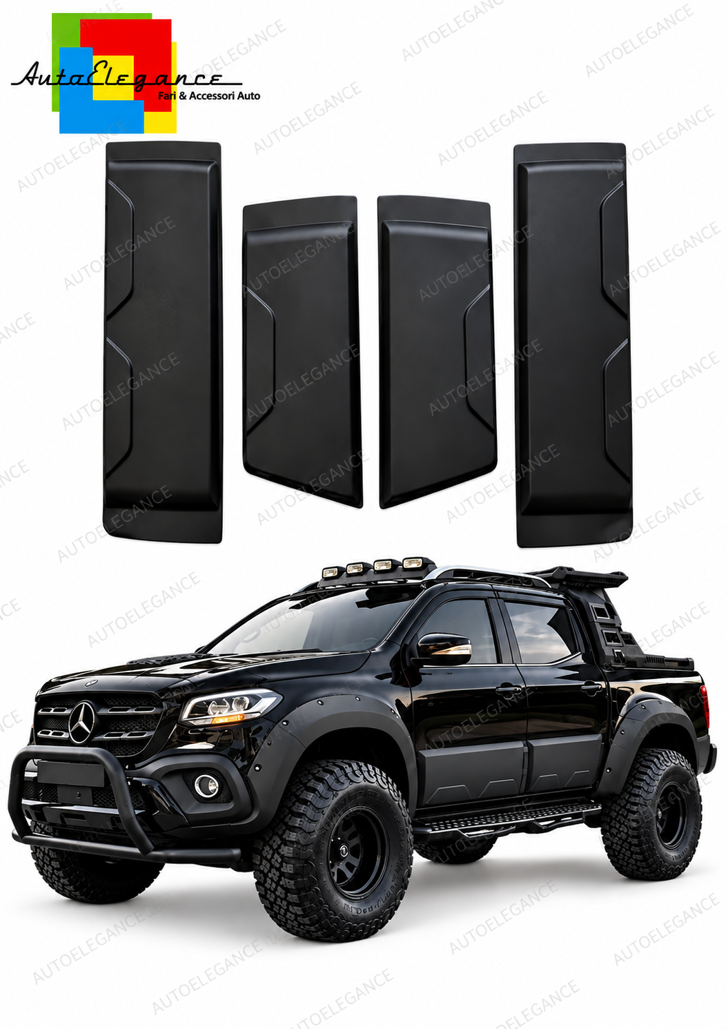 👉Pannelli Carrozzeria 4 Pezzi adatto per Mercedes X Class W470 (2017-)👈